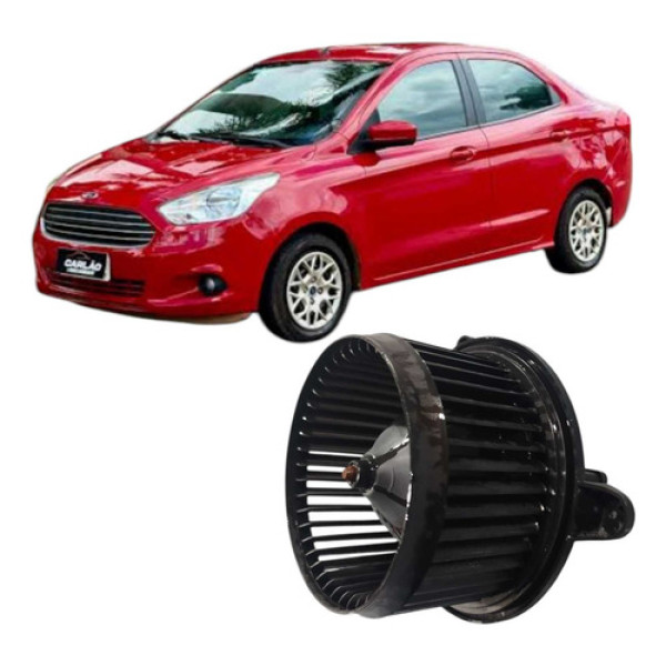 Motor Ventilador Ar Forçado Ford Ka 1.0 3c 2018-2021 