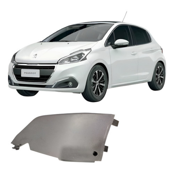 Acabamento Console Central Lateral Direito Peugeot 208 2017