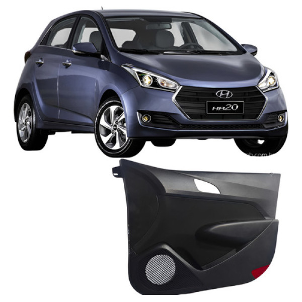 Forro Porta Dianteiro Direito Hb20 2014-2019 823401s010 .