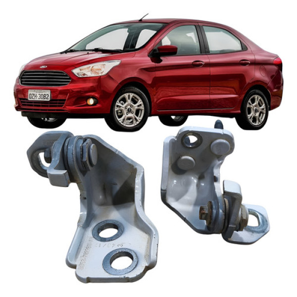 Par Dobradiça Porta Ford Ka Se 2018 Bb537822811