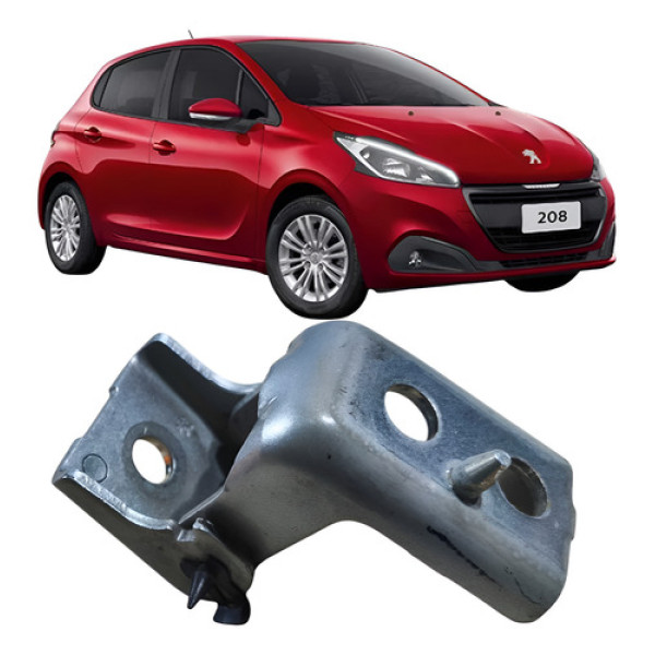 Dobradiça Inferior Porta Peugeot 208 1.2 3c 2019 255ab