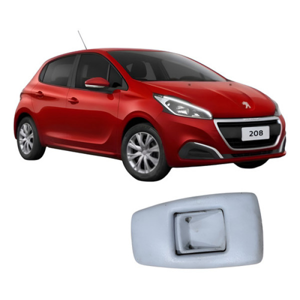 Botão Regulagem Cinto Peugeot 208 2019 6036064 Prata Prata Prata