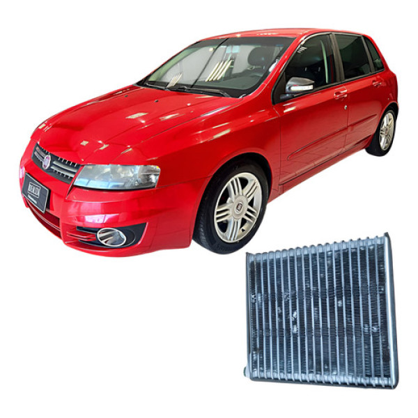 Radiador Evaporador Fiat Stilo 1.8 4c 2009 Vermelho