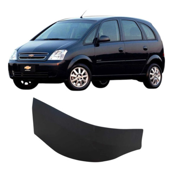 Moldura Acabamento Banco Traseiro Esquerdo Meriva 2012 Cinza