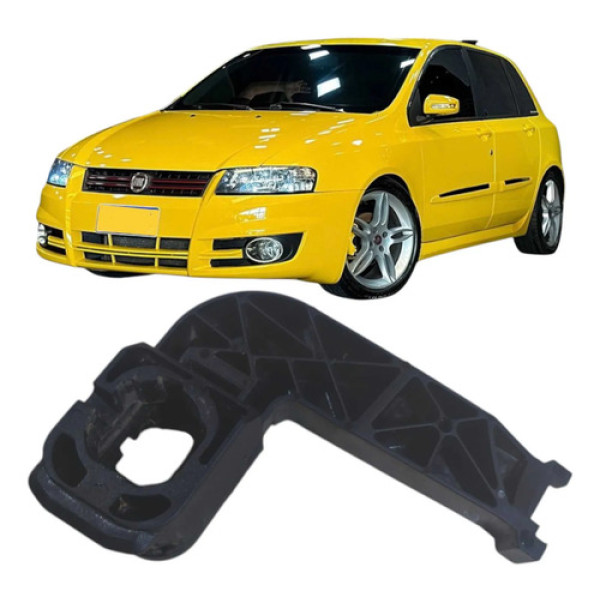 Suporte Maçaneta Externa Dianteiro Esquerdo Fiat Stilo 2009 Vermelho