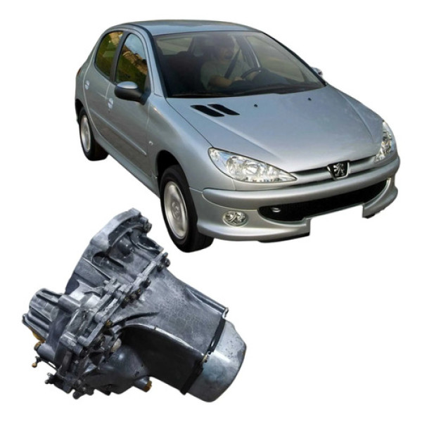 Caixa Câmbio Manual Peugeot 206 C3 1.4 2008 Sensation