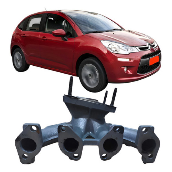 Coletor Escape Citroën C3 1.5 4c 2013 3whb9636962380  .