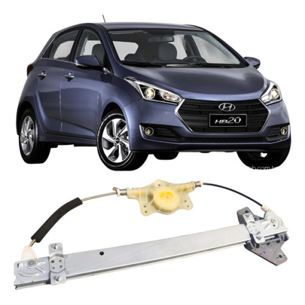 Máquina Vidro Dianteiro Direito Hb20 1.0 3c 2014-2019 Pgf20.