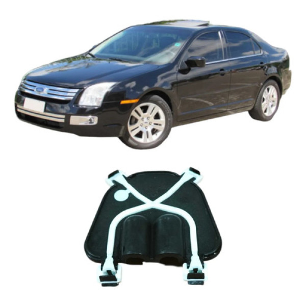 Acabamento Tampa Porta Dianteiro Esquerdo Fusion 2006  2.3 Preto