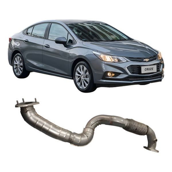 Cano Descarga Escapamento Cruze 1.4 Turbo 2017-2021 .