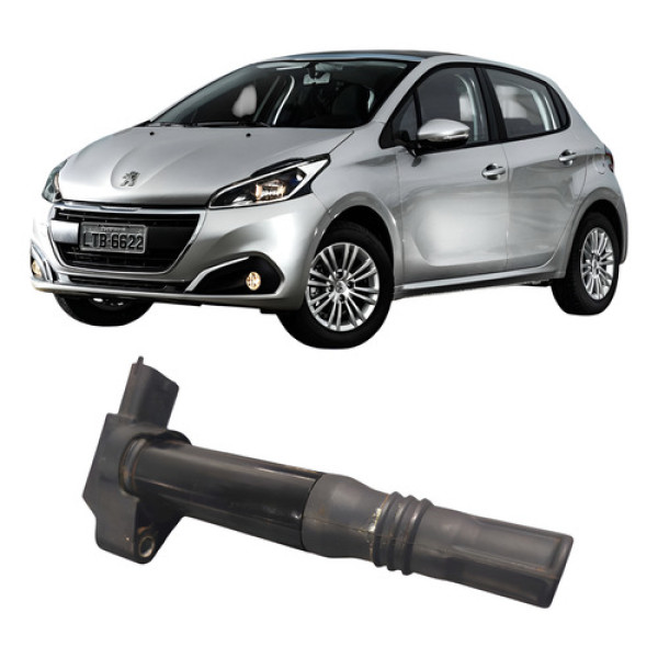 Bobina Ignição Peugeot  208 Allure 2017 1.2 3c 9671214580