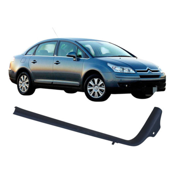 Soleira Dianteira Esquerda Citroen C4 Pallas 9658735977 Preto
