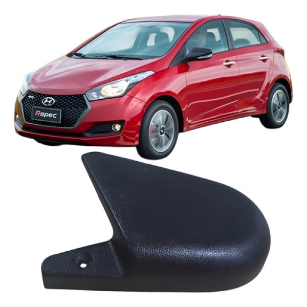 Acabamento Direito Trilho Banco Dianteiro Esquerdo Hb20 2017 Branco