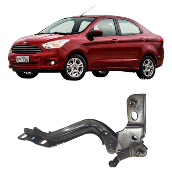 Dobradiça Braço Capo Esquerdo Ford Ka 2014 A 2019