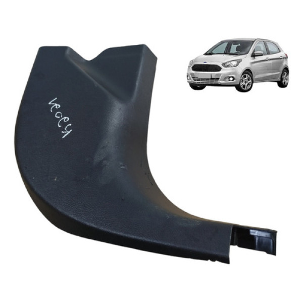 Acabamento Soleira Dianteiro Direito Ford Ka 2014 A 2021 Preto