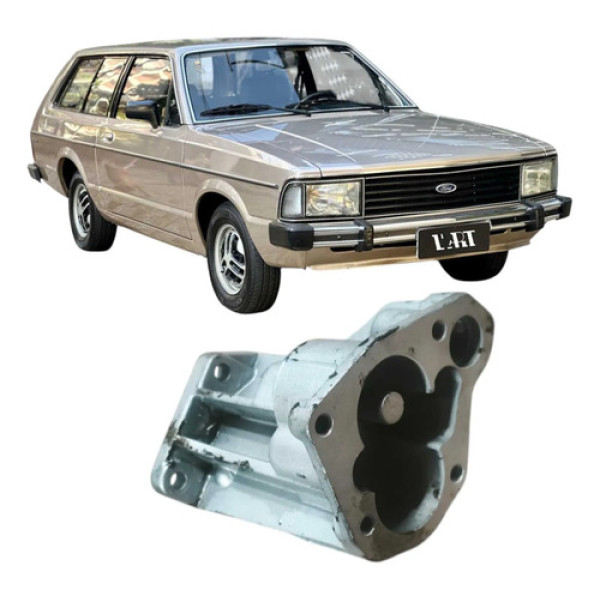Suporte Filtro Óleo Ford Belina Corcel 1984 1.6 Original 