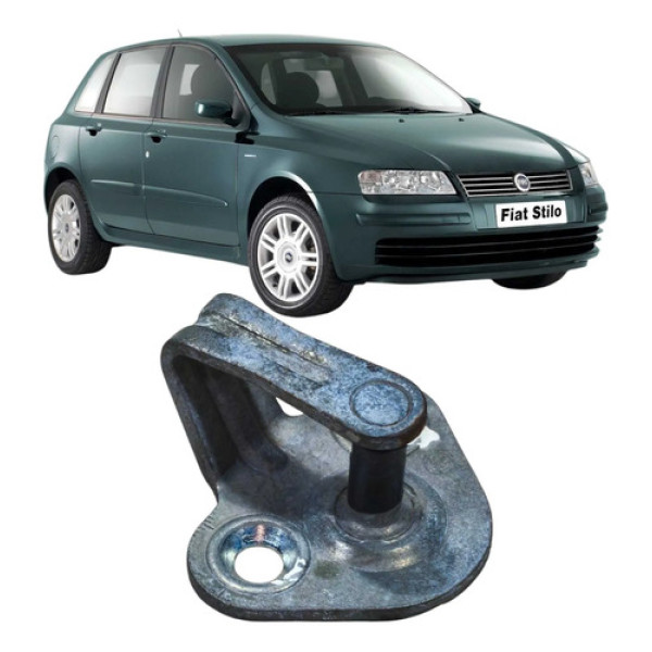 Batente Trava Fechadura Porta Fiat Stilo 1.8 2003 Original Cinza