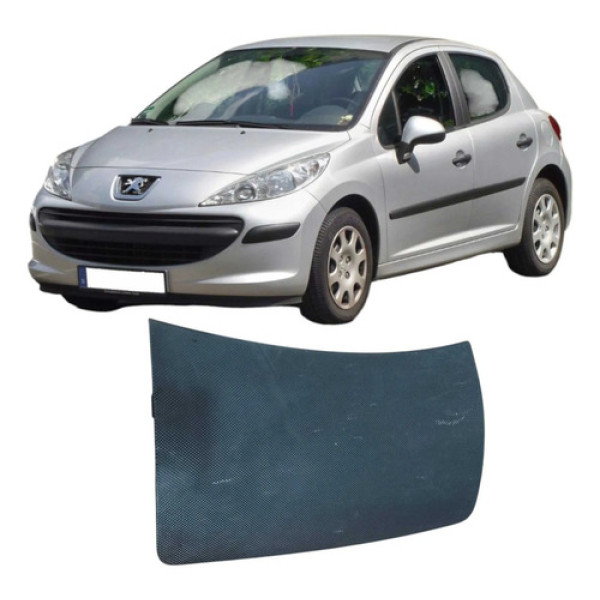 Tampa Capa  Painel Peugeot 207 2009 1.4 Original   Preto Listras