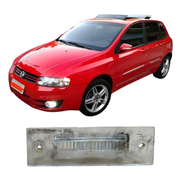 Luz Lanterna Placa Traseira Fiat Stilo 2009