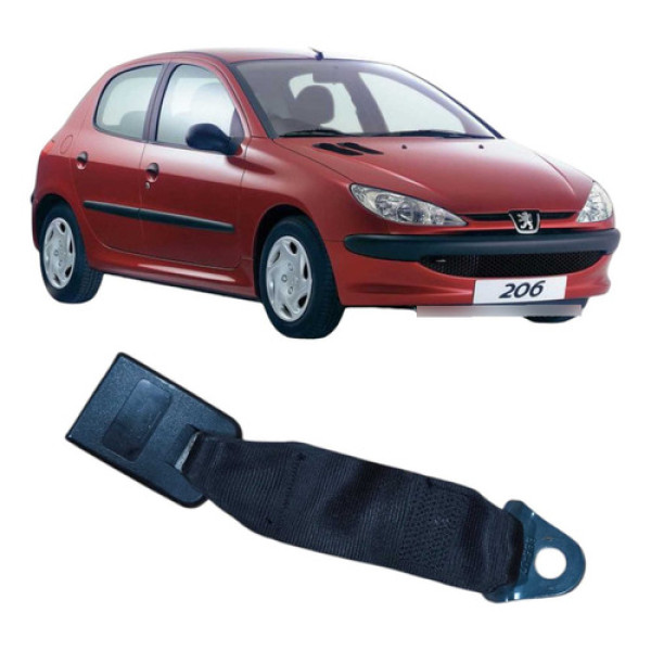 Cinto Segurança Traseiro Peugeot 206 2008 1.4 96460828