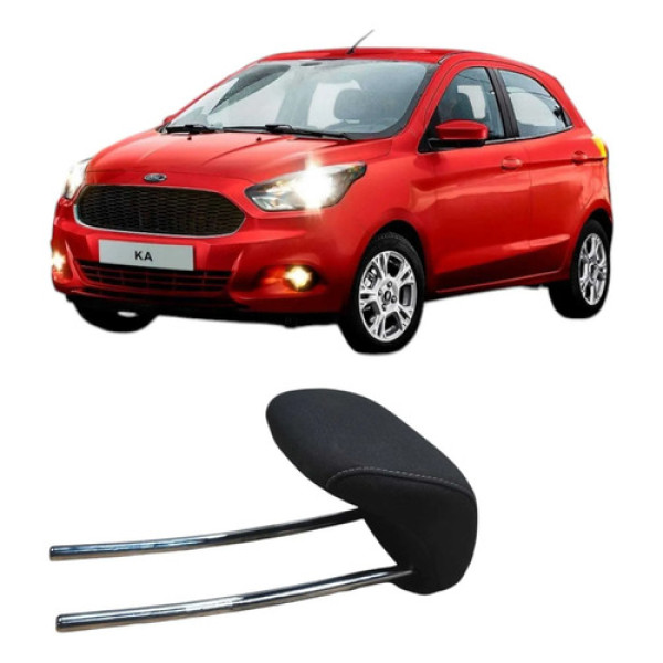 Escoro Cabeça Banco Traseiro Ford Ka 2018 1.0 3c Original Preto