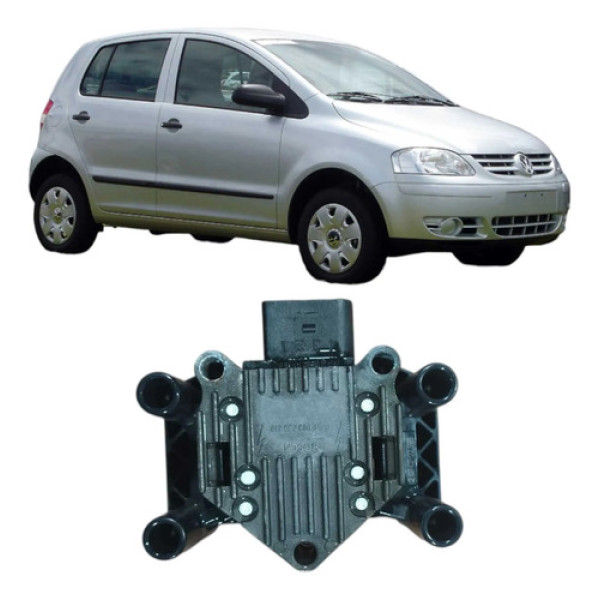 Bobina Ignição Volkswagen Fox Gol Golf 1.6 2007 000zs0210