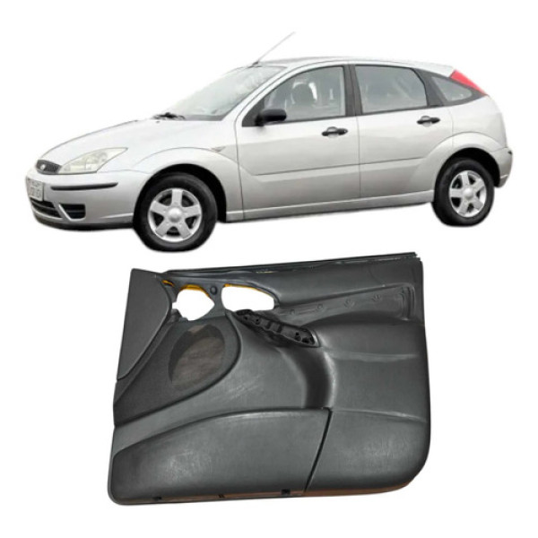 Forro Porta Dianteira Direita Focus 2008 1.6 Original Preto