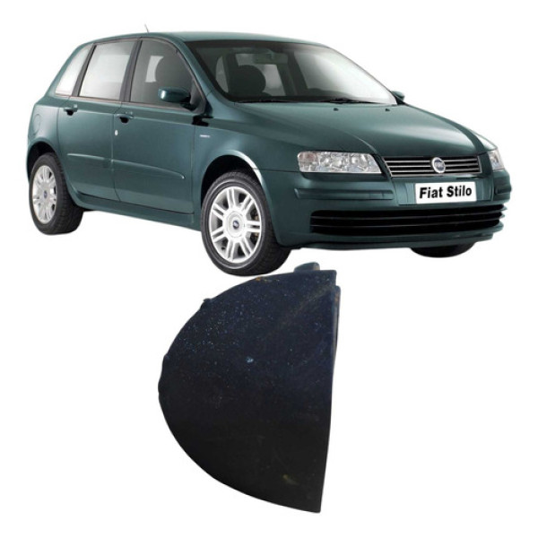 Acabamento Maçaneta Dianteira Esquerda Stilo 1.8 2003 Preto