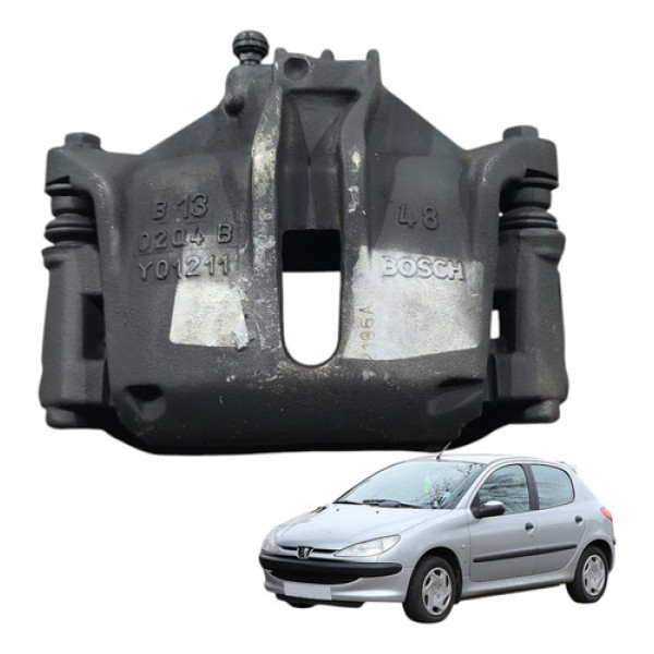 Pinça Freio 206 207 1.4 01 A 06 Dianteira Direita - 9755 A2