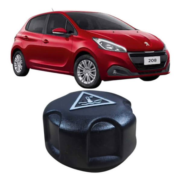 Tampa Original Reservatório Arrefecimento Peugeot E Citroen Preto