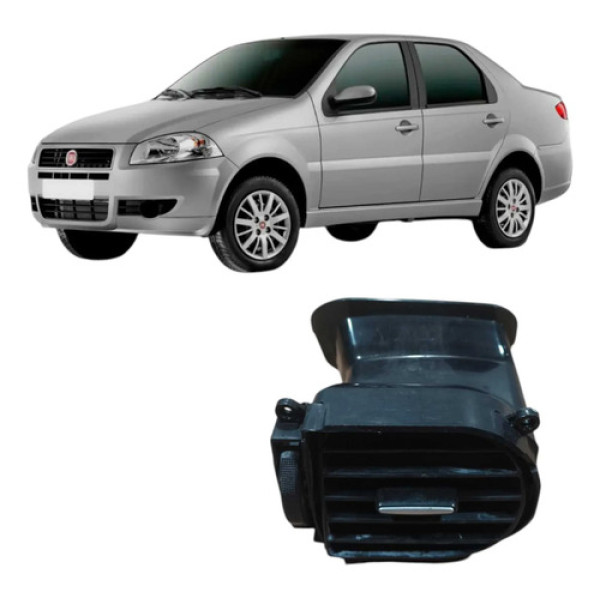 Difusor Ar Lado Direito Fiat Siena 1.0 2013 1781834 Original