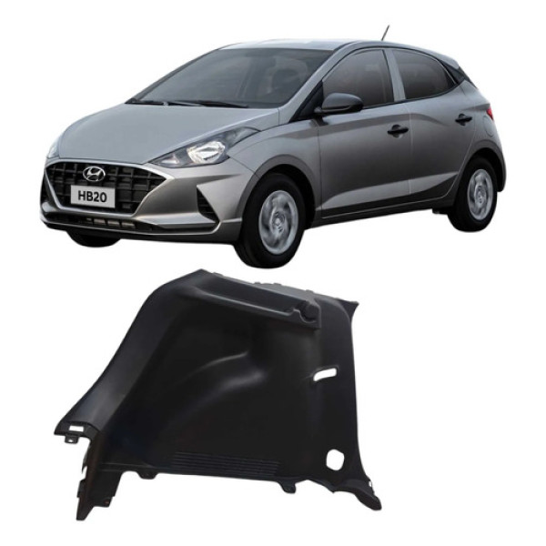 Bagagito Esquerdo Hyundai Hb20 2020 85731r1000 Preto