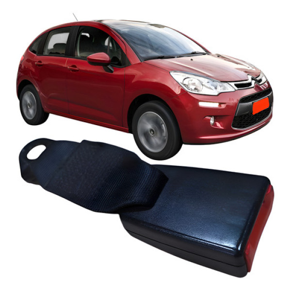 Engate Trava Cinto Segurança Traseiro Citroën C3 2013   .