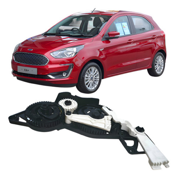 Engrenagem Comando Caixa Ar Ventilação Ford Ka 2018 E2h19787 Preto