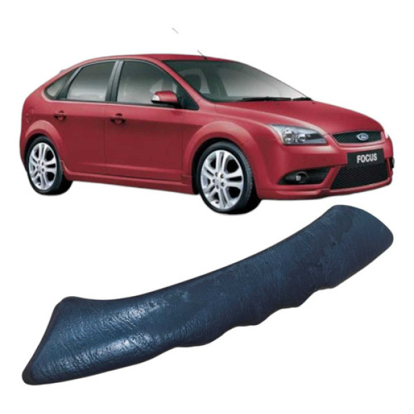 Acabamento Puxador Interno Traseiro Direito Ford Focus 2008 Prata