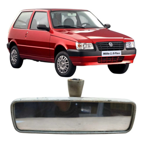 Retrovisor Interno Fiat Uno Mille 2006 Original 