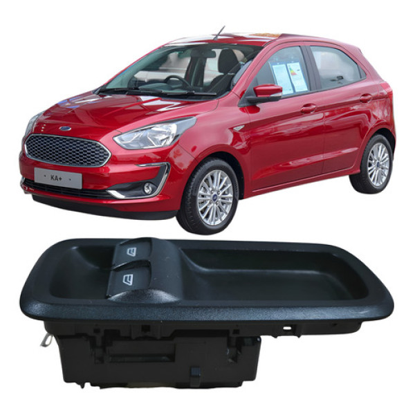 Botão Interruptor Vidro Dianteiro Esquerdo Ford Ka 2018