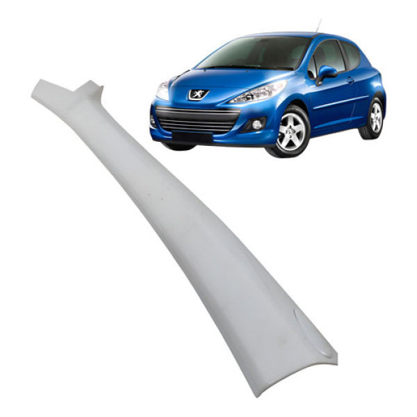 Acabamento Da Coluna Dianteira Dir Peugeot 207 2008 2014 Branco