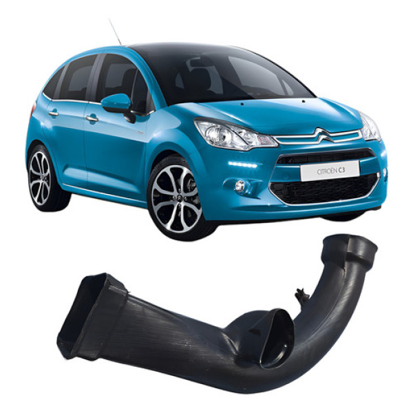 Cano Duto Saida De Ar Lado Direito Citroen C3 2013/2017