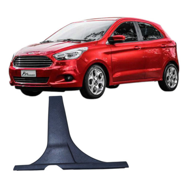 Acabamento Lateral Coluna Esquerdo Ford Ka 15/21 E3b5a243w07