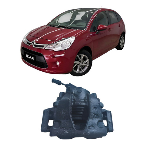 Pinça Dianteira Direita Citroën C3 2013 1.5 9673821  .