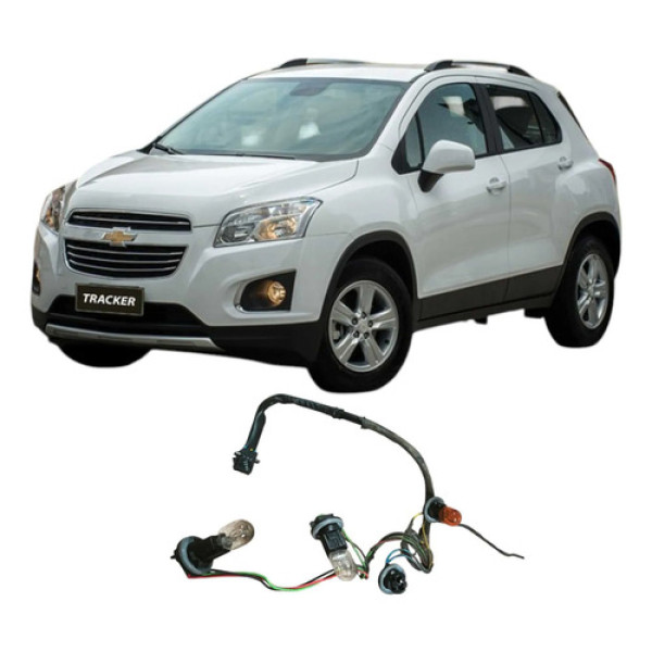 Soquete Lanterna Traseira Esquerda Gm Tracker 2015 Original Esquerdo/motorista Vermelho