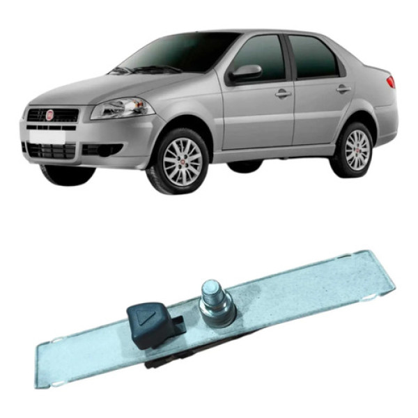 Regulagem Altura Cinto Dianteiro Direito Fiat Siena 2013 Cinza