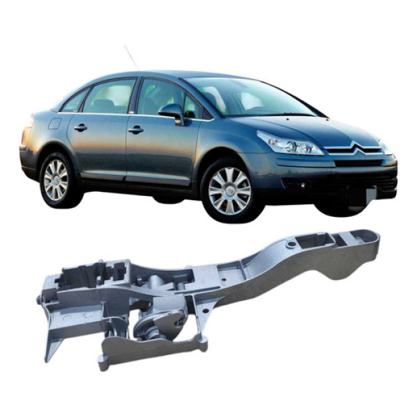 Suporte Maçaneta Dianteira Esquerda C4 Pallas 2008 968016868 Preto