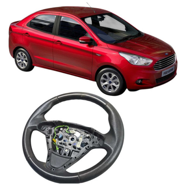 Volante Direção Ford Ka 1.0 3c 2018-2021 E3b53600cd