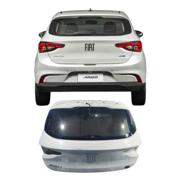 Tampa Traseira Fiat Argo 2018-2023 820172 Branca