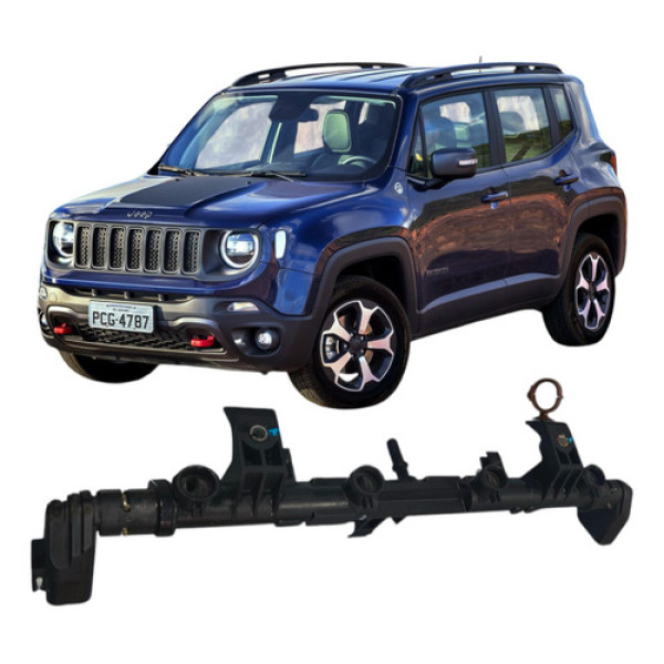 Flauta Bico Injetor Jeep Renegade 1.8 Flex 2016/2021