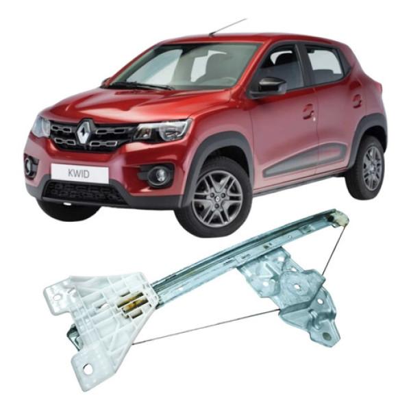 Maquina Vidro Dianteiro Esquerdo Kwid 2018 1.0 3c 