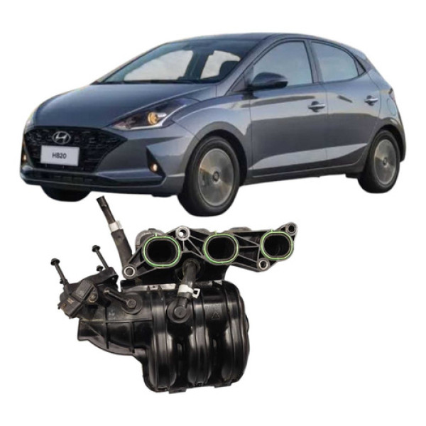 Coletor Da Admissão Hyundai Hb20 2021 1.0 3c 2838004140