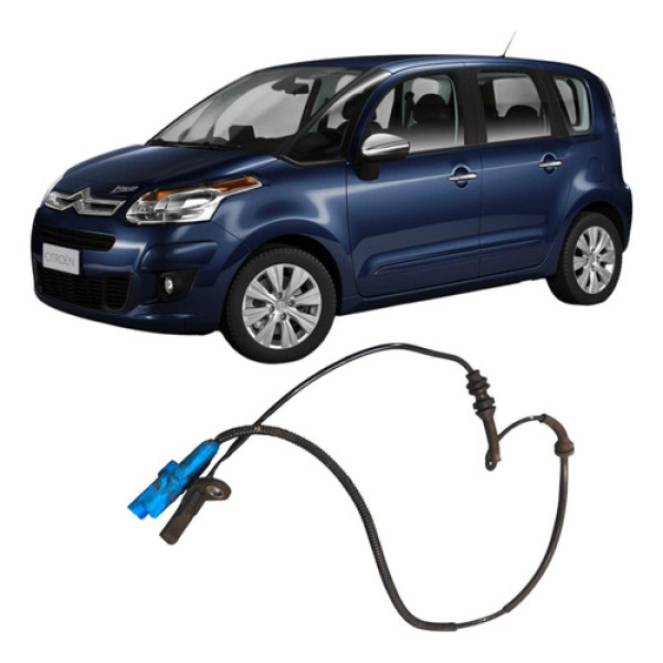 Sensor Abs Dianteiro Esquerdo C3 Picasso 1.5 2014 9665455580